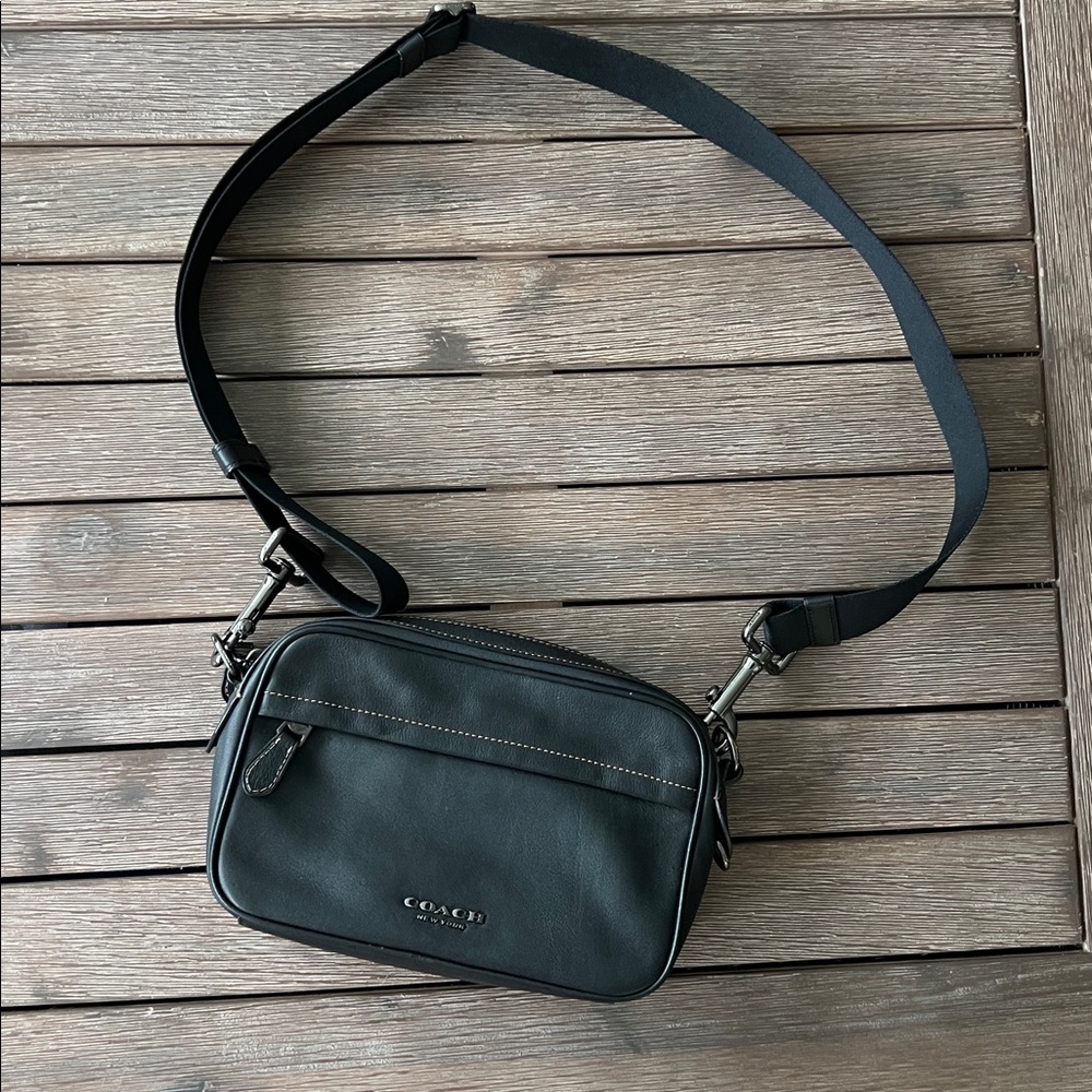 Coach Charcoal Crossbody Bag
